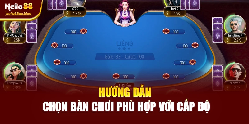 Hướng dẫn chọn bàn chơi phù hợp với cấp độ