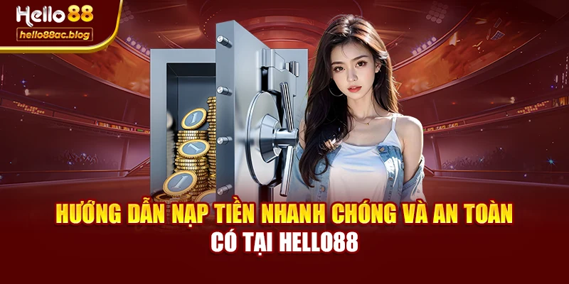 Hướng dẫn nạp tiền nhanh chóng và an toàn có tại Hello88